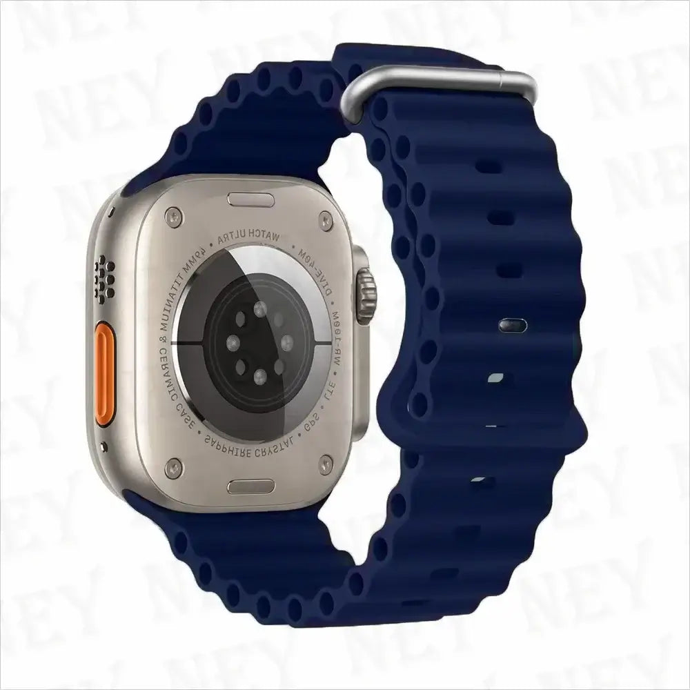 Apple Watch Silicone Strap - Soft Flexible Comfortable Fit