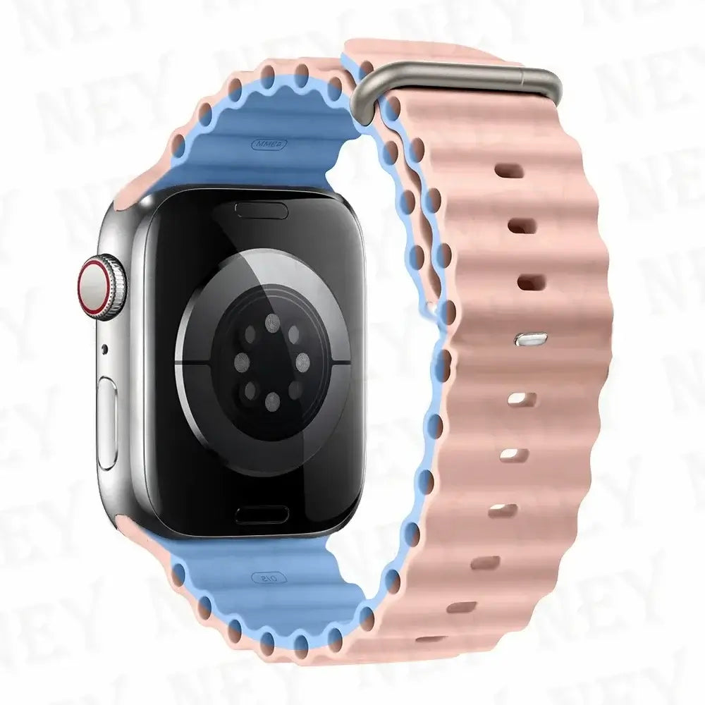 Apple Watch Silicone Strap - Soft Flexible Comfortable Fit