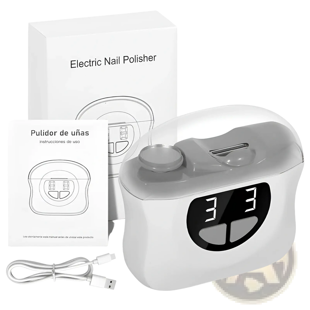 Electric Nail Clippers with Led Display and Trimmer