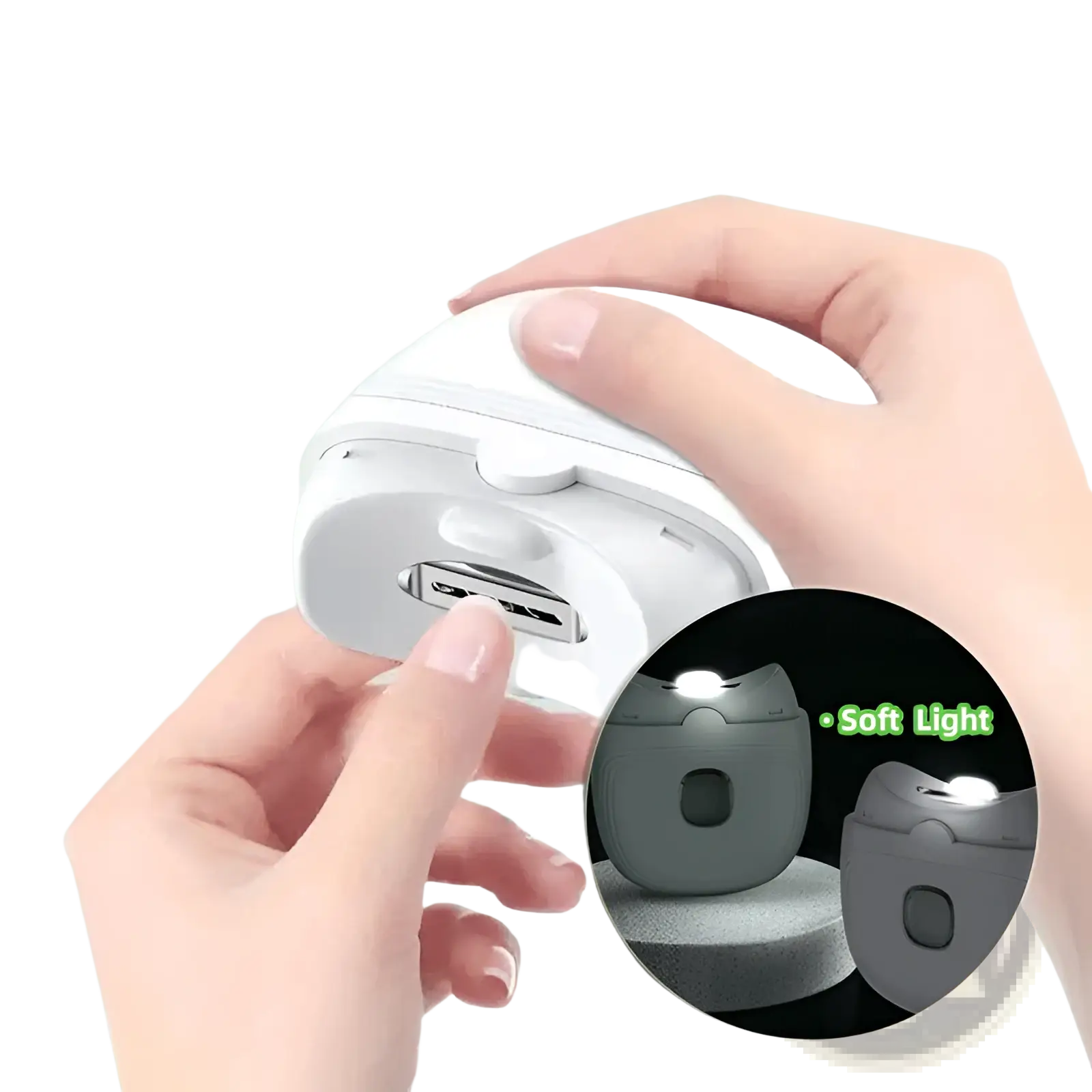 Electric Nail Clippers Rechargeable Automatic Trimmer